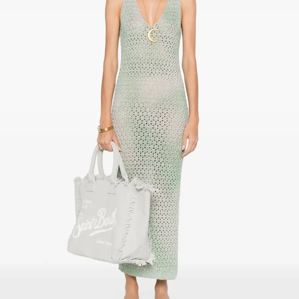 Платье в технике кроше