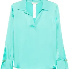 Атласная блузка