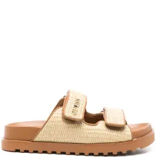 Сандалии из рафии
