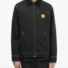 Куртка с контрастной строчкой