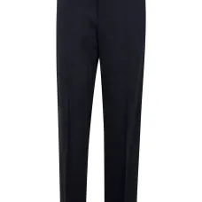 Шерстяные брюки прямого кроя