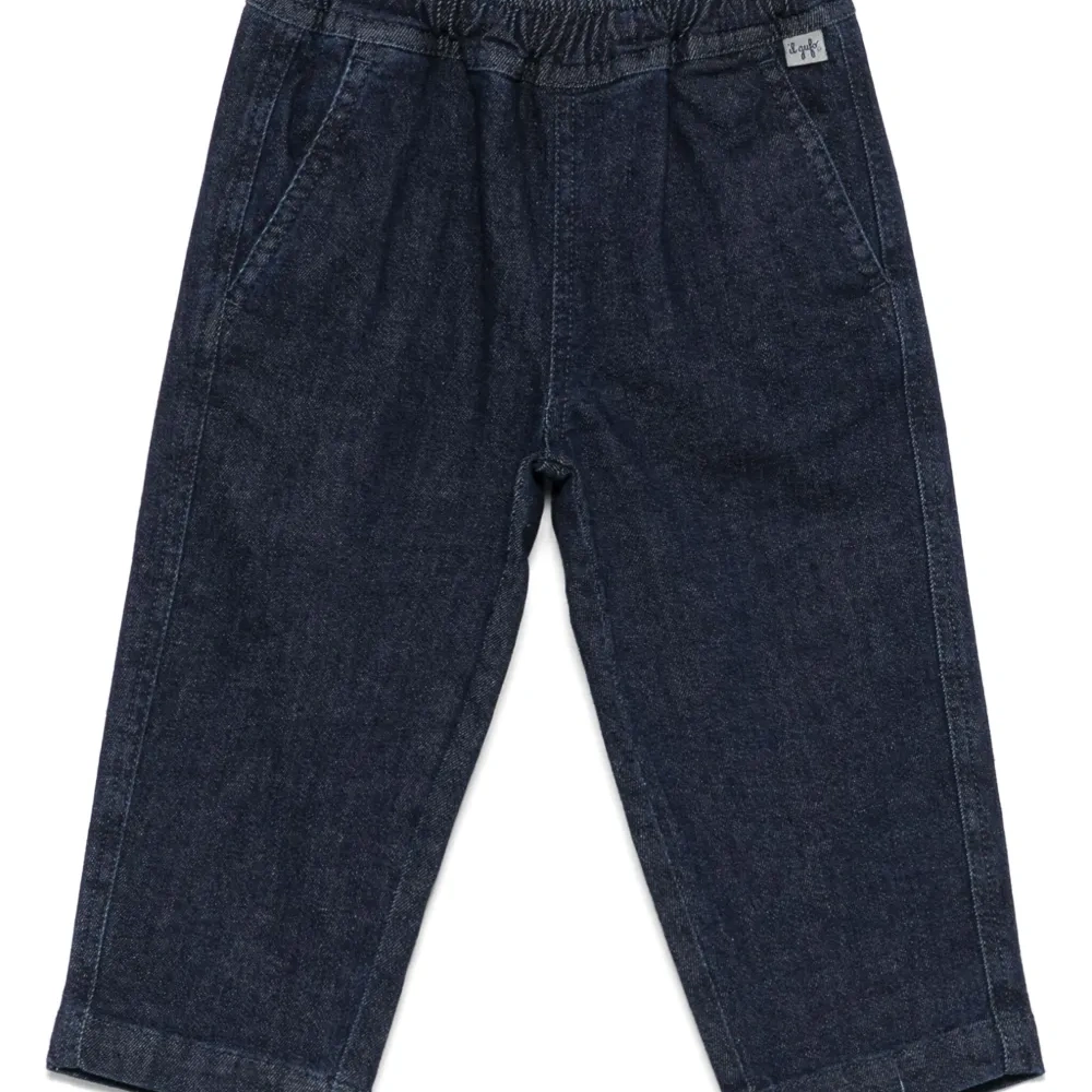 Джинсы с подворотами