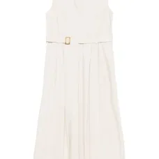 Платье миди с поясом