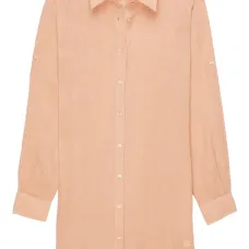 Льняное платье