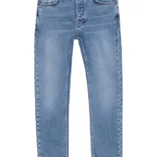 Джинсы с эффектом потертости