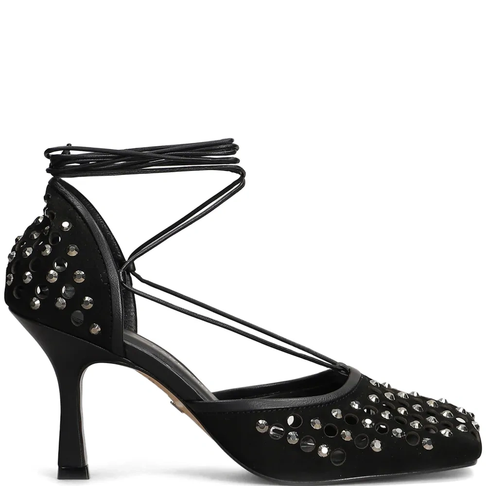 Туфли с кристаллами