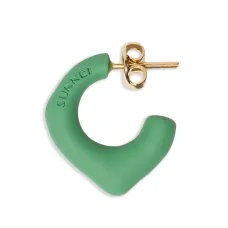 Полукруглая серьга
