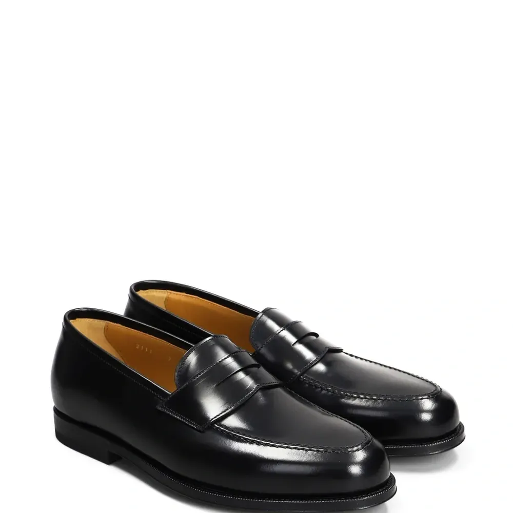 Кожаные лоферы