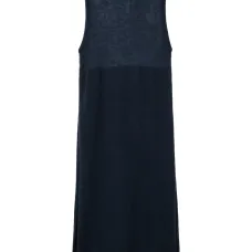 Длинный трикотажный жилет