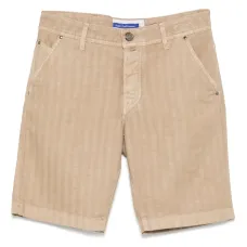 Шорты с узором в елочку