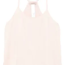 Атласный топ без рукавов