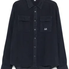 Льняная рубашка с длинными рукавами