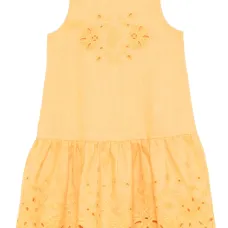 Платье с английской вышивкой