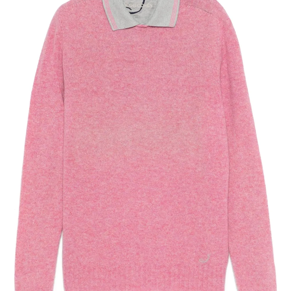 Комплект из свитера и рубашки поло