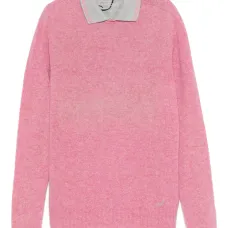 Комплект из свитера и рубашки поло