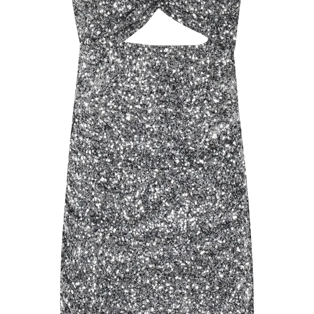 Платье мини с вырезами