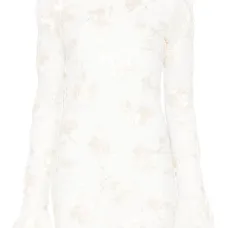 Сетчатое платье мини