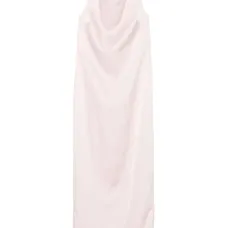 Платье с вырезом халтер