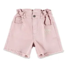 Шорты с вышитым логотипом