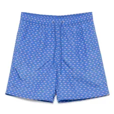 Плавки-шорты с принтом