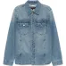 Джинсовая куртка-рубашка