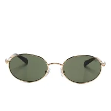 Солнцезащитные очки в овальной оправе