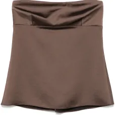 Атласная блузка