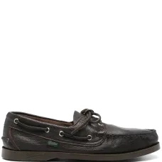 Кожаный топсайдеры