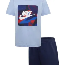 Комплект из футболки и шортов с логотипом
