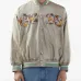 Бомбер с цветочной вышивкой Бомбер с цветочной вышивкой