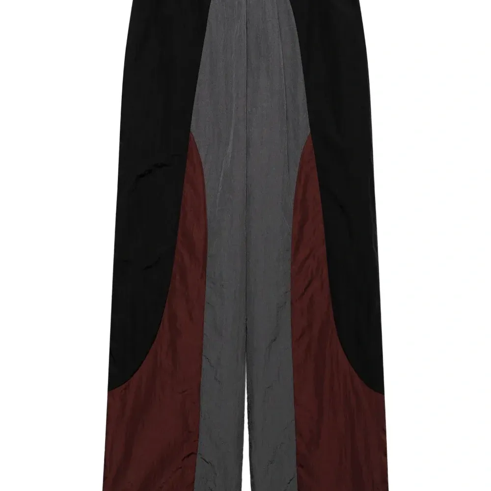 Брюки в стиле колор-блок