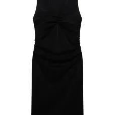 Драпированное платье миди Драпированное платье миди