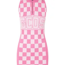 Платье мини с логотипом Платье мини с логотипом