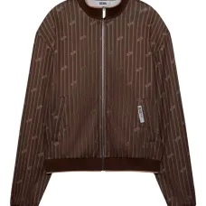 Спортивная куртка в тонкую полоску