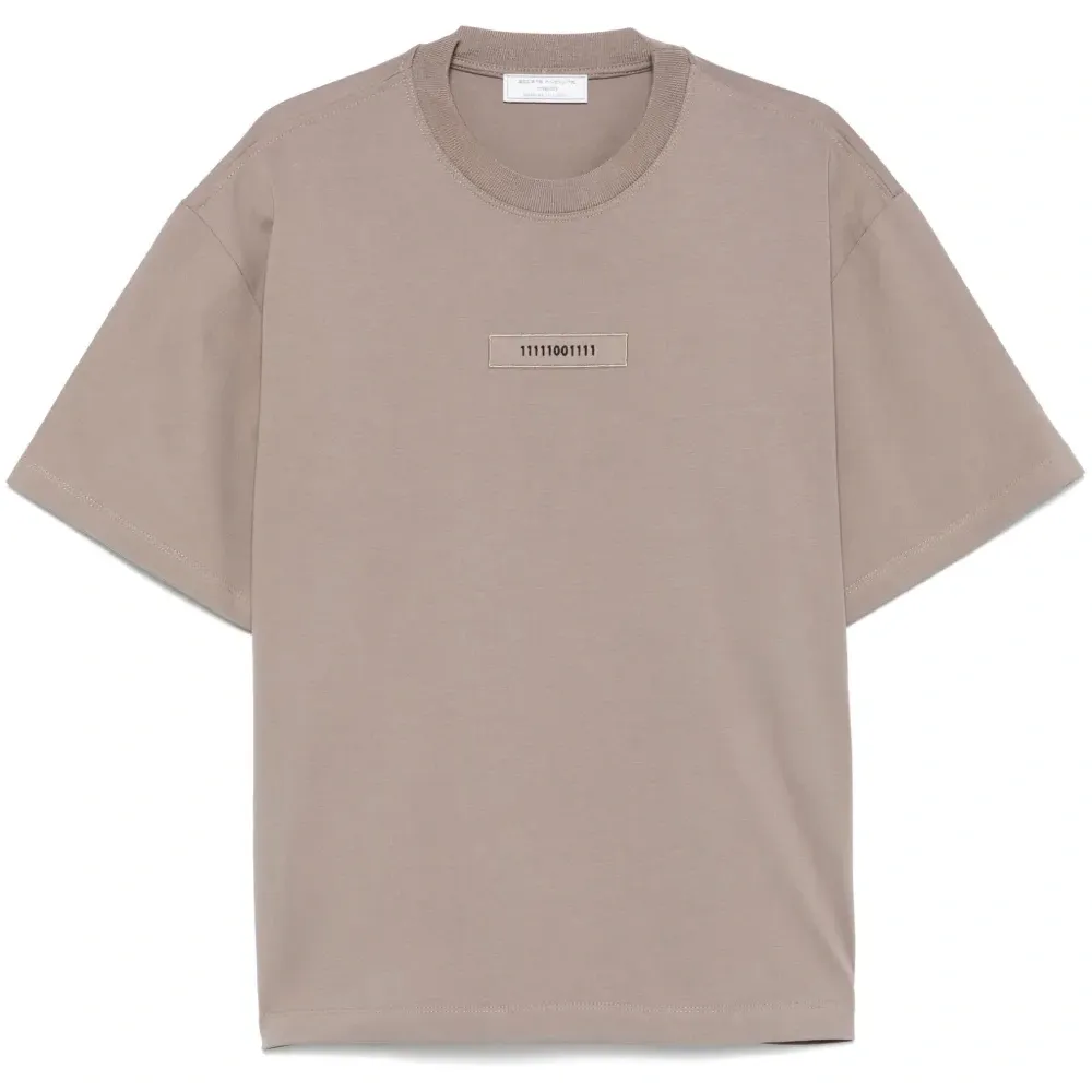 Футболка с вышивкой Binary