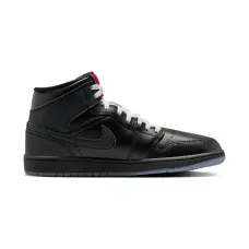 Кроссовки Jordan 1 Mid SE Black/Metallic Reimagined