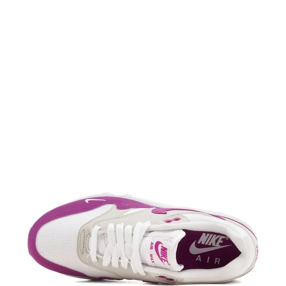 кроссовки Air Max 1 '87 White/Bold Berry/Neutral Grey/Black кроссовки Air Max 1 '87 White/Bold Berry/Neutral Grey/Black