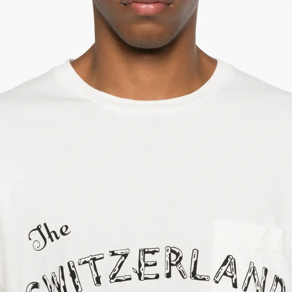 Футболка с длинными рукавами и графическим принтом