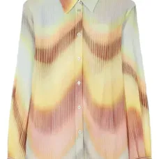 Рубашка с принтом Gradient Wave