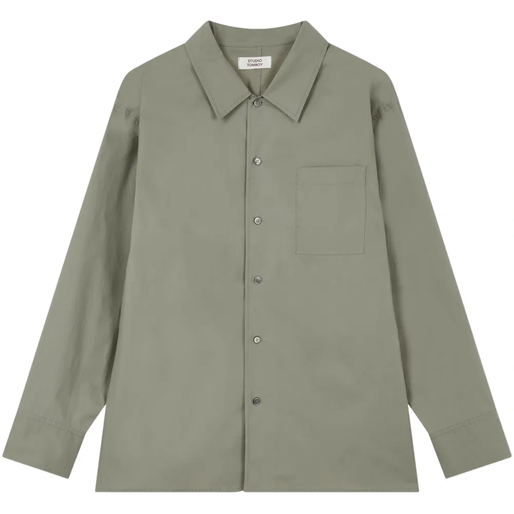 Рубашка из смесового хлопка