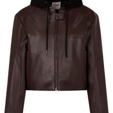 Куртка из искусственной кожи