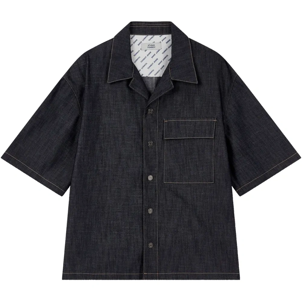 Джинсовая рубашка