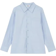 Рубашка с накладным карманом