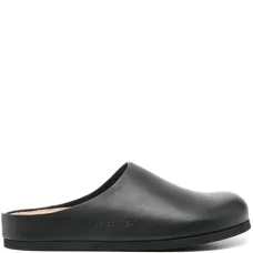 Кожаные мюли