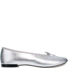 Балетки с эффектом металлик из коллаборации с Marine Serre Lilouh