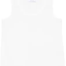 Креповый топ без рукавов