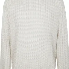 Свитер с круглым вырезом