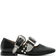 Балетки с пряжками