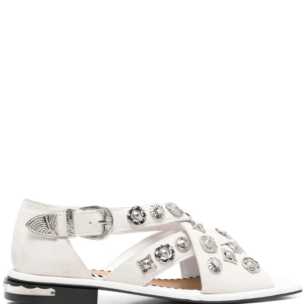 Сандалии с перекрестными ремешками Сандалии с перекрестными ремешками