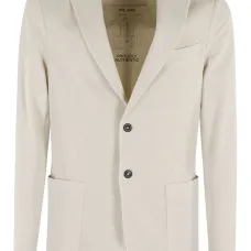 Пиджак с накладными карманами